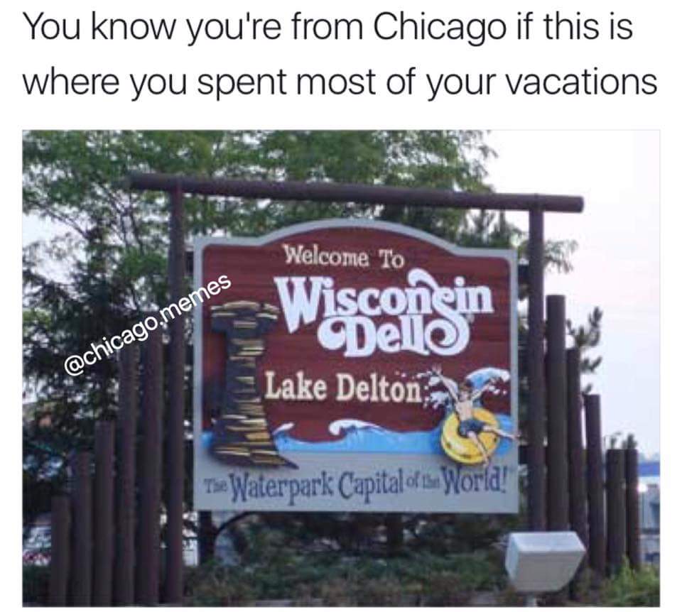 michelejohansen's tweet photo. Yearly family vacations .... still.
@PrincessKK1210
@Tiffipoo225
@MrBill667
@WiscDells
@wisconsindells https://t.co/cwve6ePEM3 @_WisconsinDells
@TravelWI
#WisconsinDells #WiscDells #waterparkcapitaloftheworld
#repost @ChicagoMemes @Chicago_History https://t.co/iP6nAnZpNz