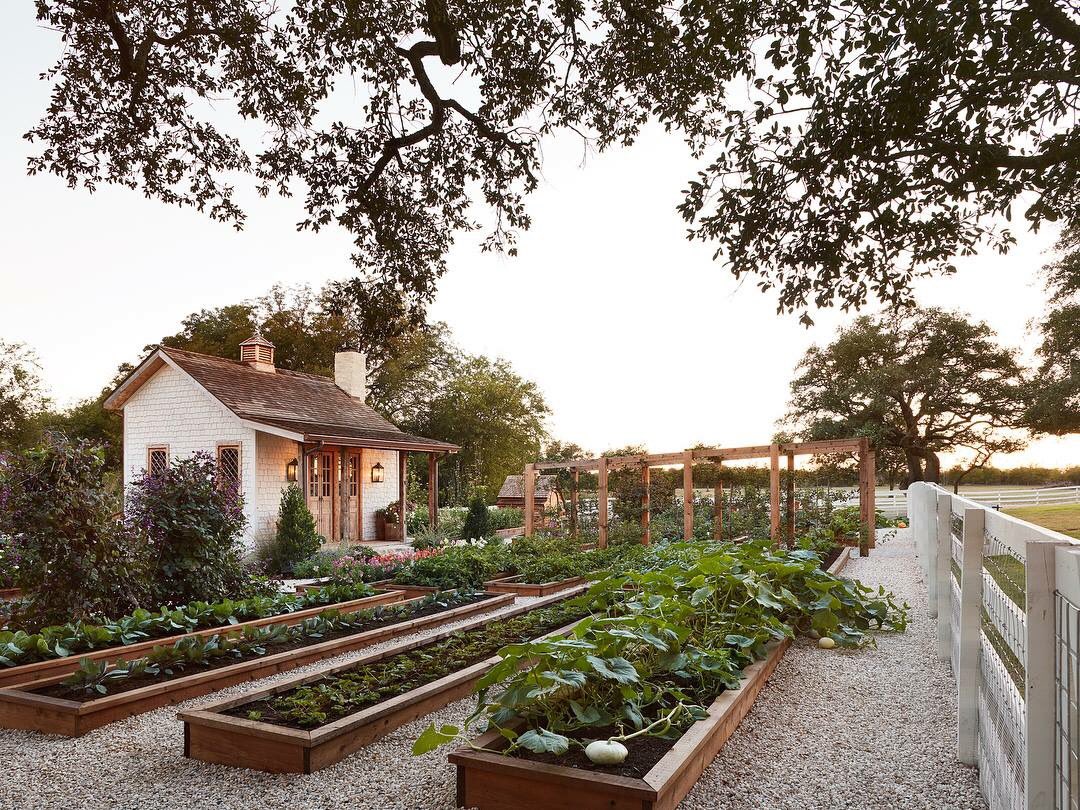 joanna gaines' new she shed farmhouse garden, family