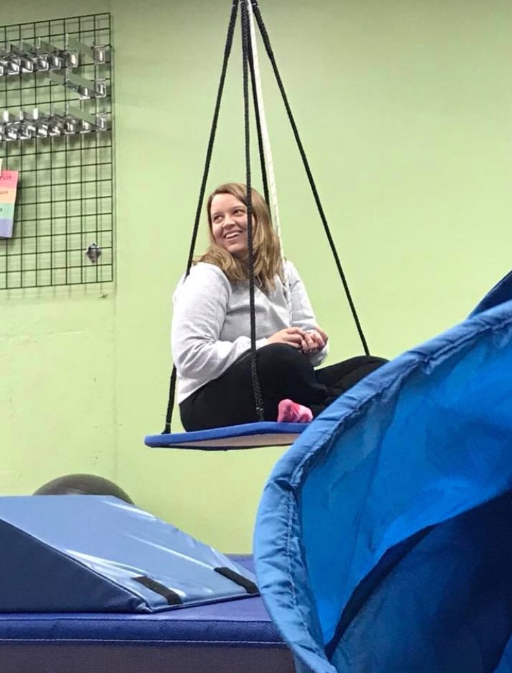 OT_Madds's tweet photo. Sensory-Based Intervention Lab   #DrakeOTD 

⚠️Disclaimer⚠️
Do not leave 22+ year old grad students unattended. https://t.co/ZDPJMmU0Nf