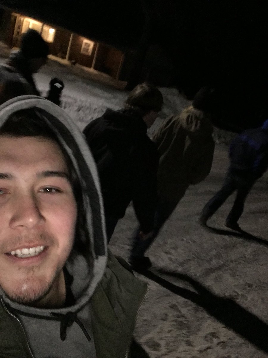StrangersDORDT's tweet photo. V&amp;D member Justin Urquidez out participating on our community’s 1,000 man march. Praying over our town and Defender family! @DordtFB #BIGlococomp https://t.co/Z7yFHBWFHj