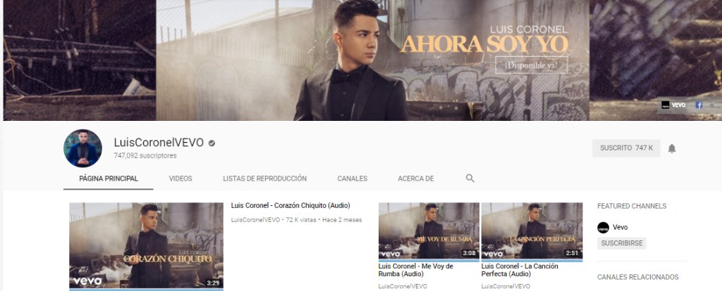 LuisCoronel's tweet photo. Mi gente, no olviden suscribirse a mi canal de Youtube para ser los primeros en ver mi nuevo video musical! 😉 🔥  
SUSCRÍBETE AQUÍ  ➡️ https://t.co/QDoSABWctt https://t.co/VTJDcAUKIk