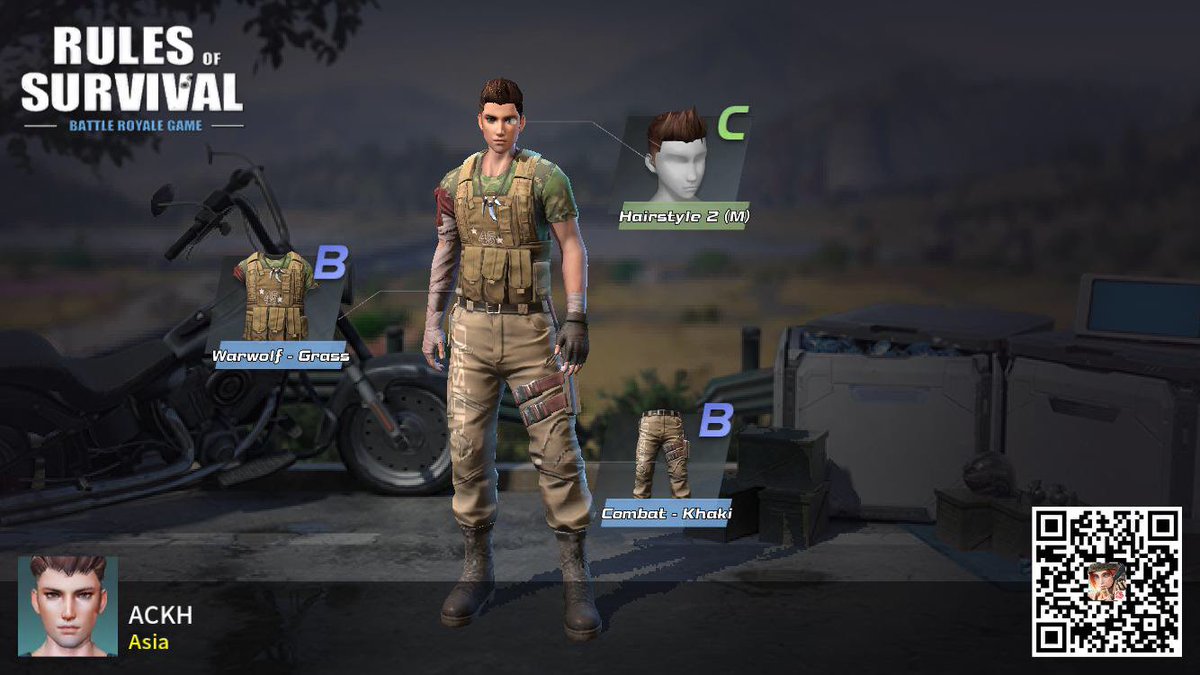 _CasiNote_'s tweet image. #RulesofSurvival