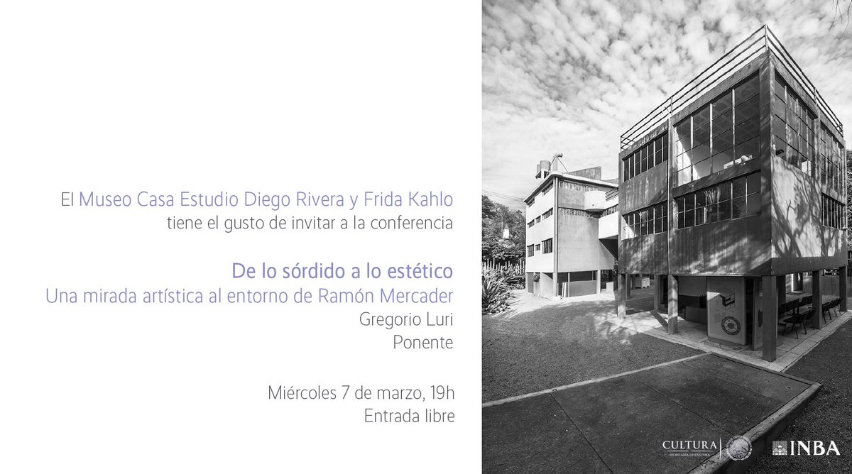 Ve preparándote para esta conferencia: De lo sórdido a lo estético. Gregorio Luri, ponente. Miércoles 7 de marzo, 19h #EntradaLibre