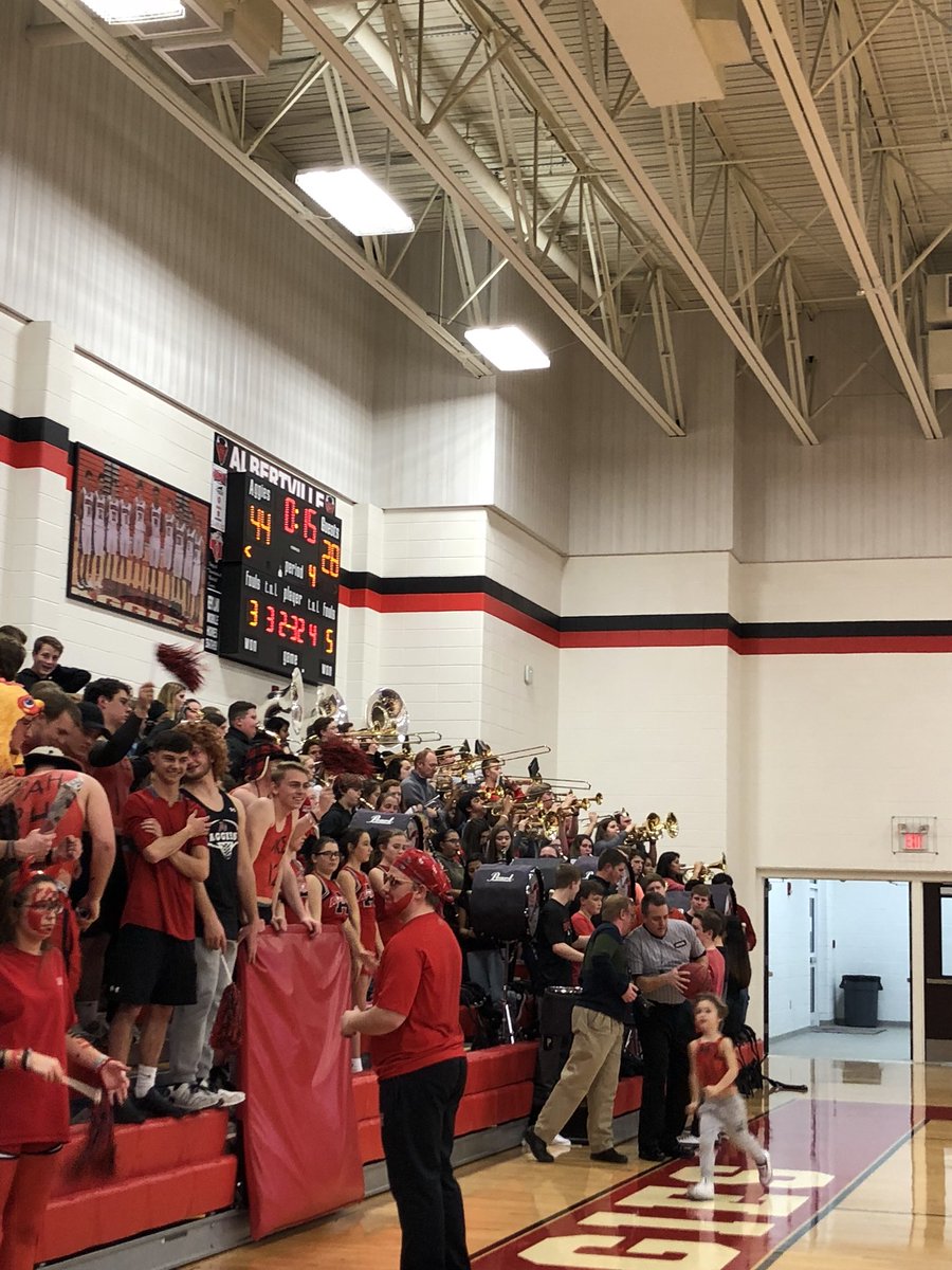 Thank you <a href="/AHSAggieBand/">Albertville Band</a> for playing at tonight’s game!  #AHSAggiePride