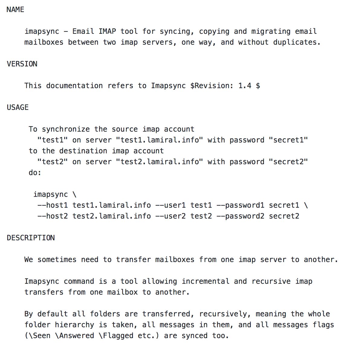 sos_jr's tweet image. Thanks again @imapsync for your tool for syncing and migrating #email without duplicates. My son used it a 2nd time on Friday for the final @CleGiveCamp email migration.

#Imapsync worked great!!!

I recommend people check it out! github.com/imapsync/imaps…