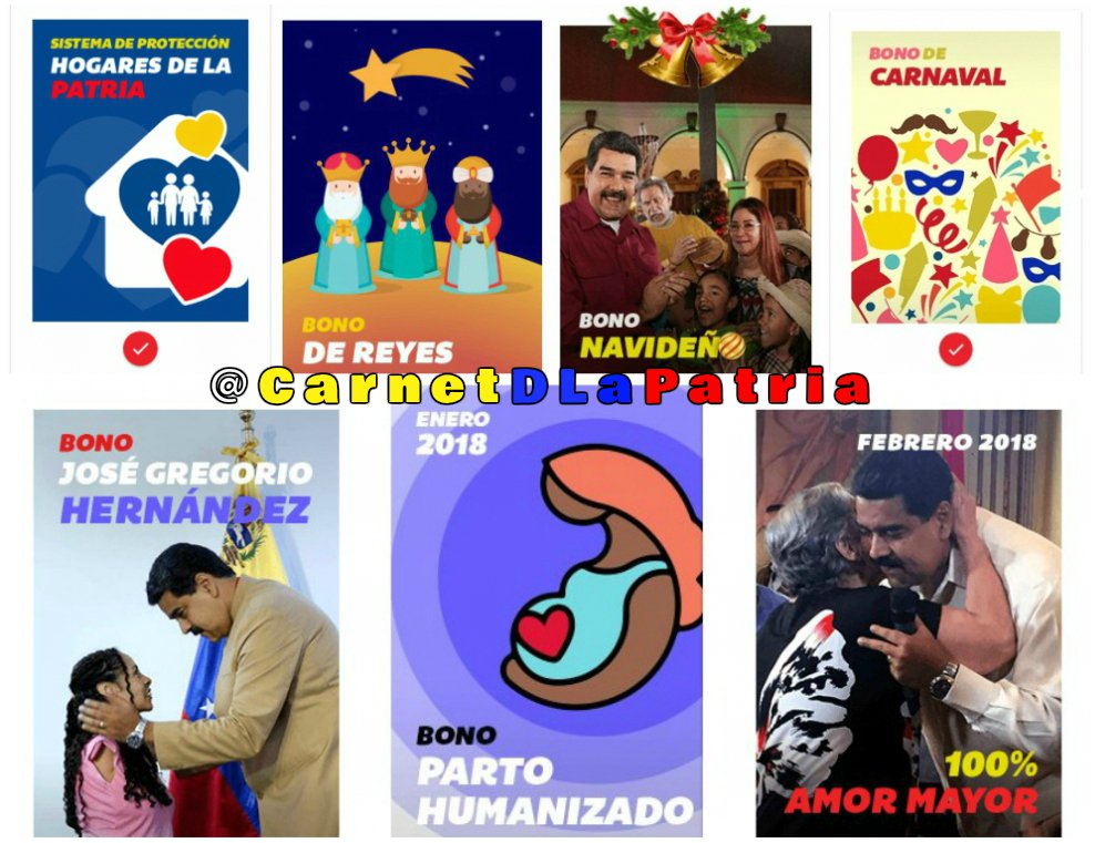 Conoce cómo los Bonos revolucionarios han beneficiado al pueblo venezolano 
bit.ly/2nYxeSf