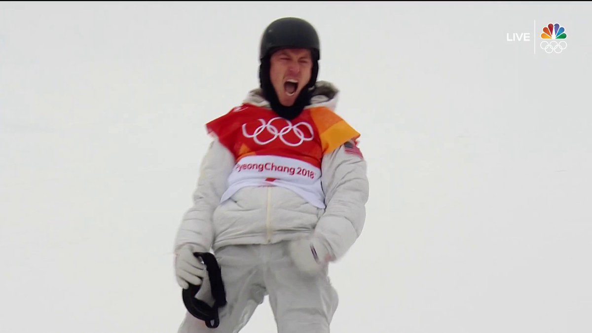 NBCOlympics's tweet photo. SHAUN. WHITE. #WinterOlympics #BestOfUS https://t.co/UokkeLmsfi