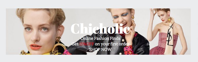 ChicHolic_'s tweet photo. Hi everyone! Welcome to the official Twitter account for Chicholic! Sign up now to enjoy a 10% OFF for your first purchase! https://t.co/R2HP0Ntut0 https://t.co/2vZnyLvUMg