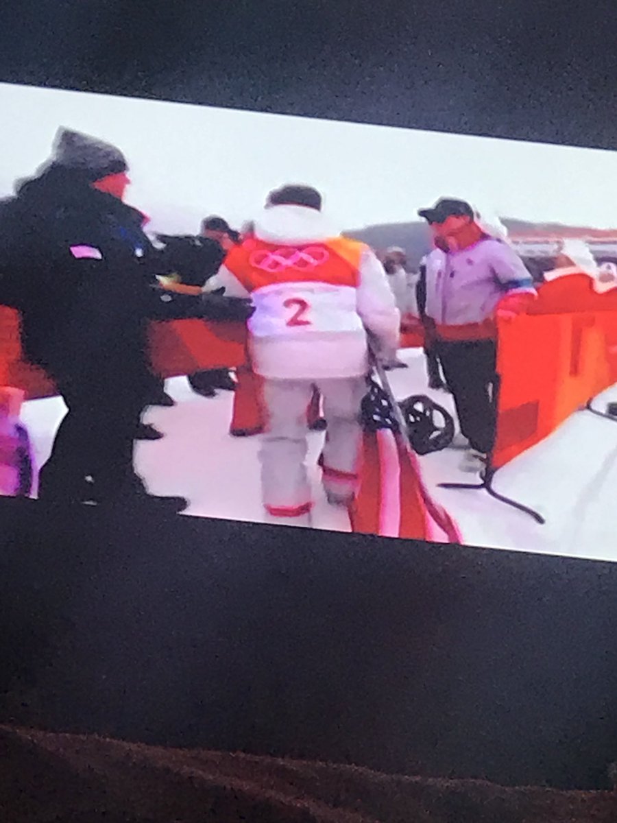 cococfg's tweet photo. Shawn White great job winning Gold but seriously STOP DRAGGING THE FLAG!!! #Olympics https://t.co/0xewSGpywh