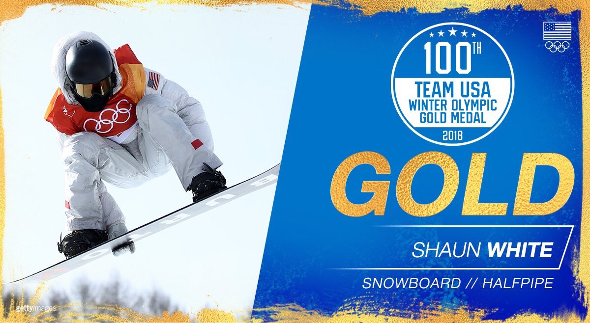 That was awesome! Back on top <a href="/shaunwhite/">Shaun White</a> wins gold. #winterolympics2018 #Perserverance #getsbetterwithage