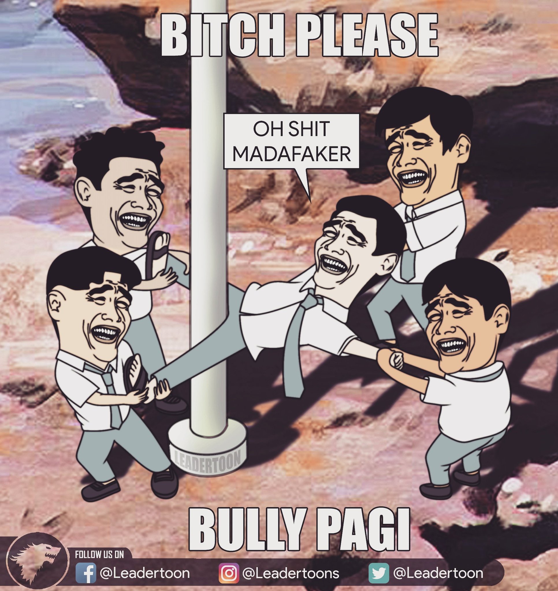 Leadertoon On Twitter Ya Elah Bully Pagi Meme Memeragecomic