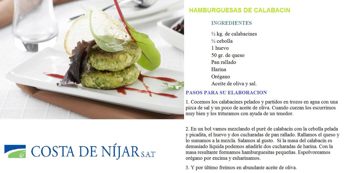 El #calabacín,  además de ser transformado en un plato delicioso y sabroso,  es beneficioso para la salud en una variedad de maneras, gracias a las vitaminas y minerales contenidos. Os animamos a que consumáis mucho calabacín #costadenijar