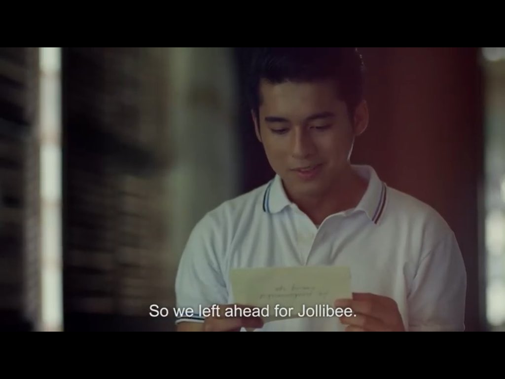 trixxmola's tweet photo. This Jollibee ad 😪😂 https://t.co/cepXFa9JiV