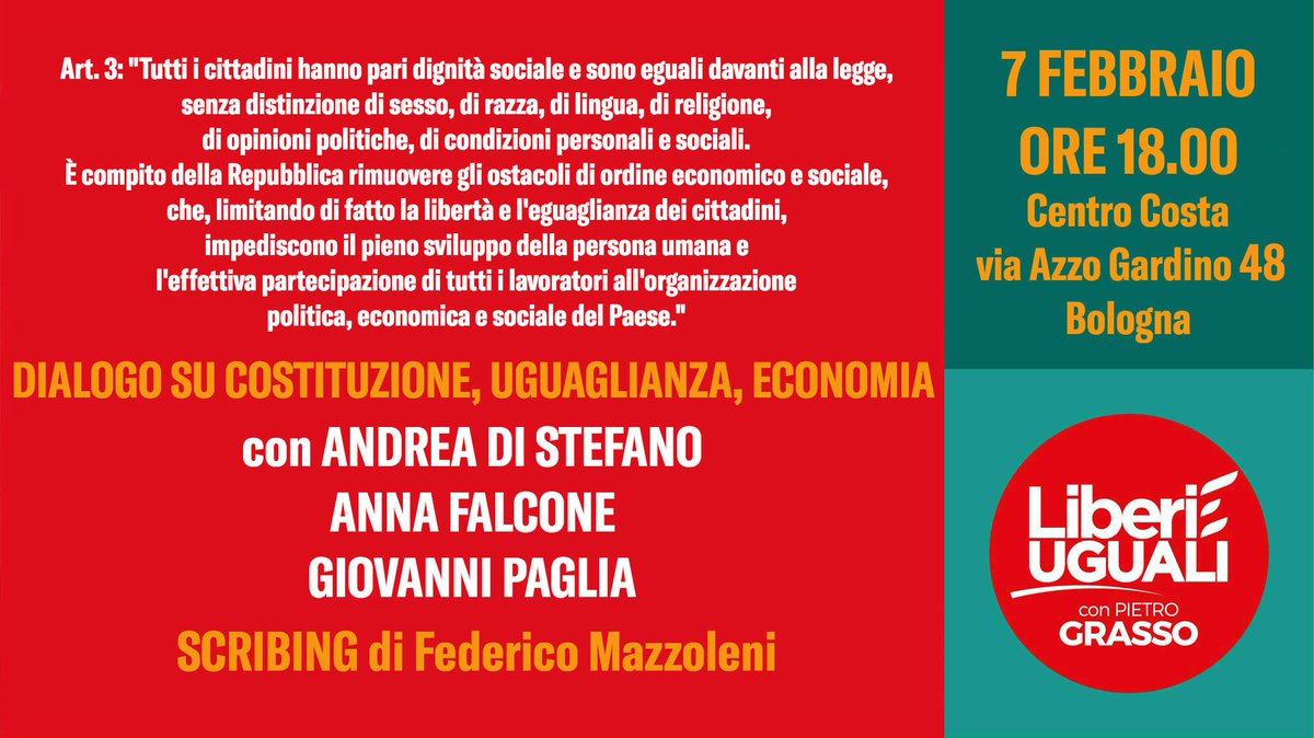 È possibile immaginare un’#economia che non faccia a pugni con l’etica, in un paese ferito dagli scandali bancari, dagli abusi degli oligopoli, da una gigantesca evasione fiscale? noi pensiamo di sì