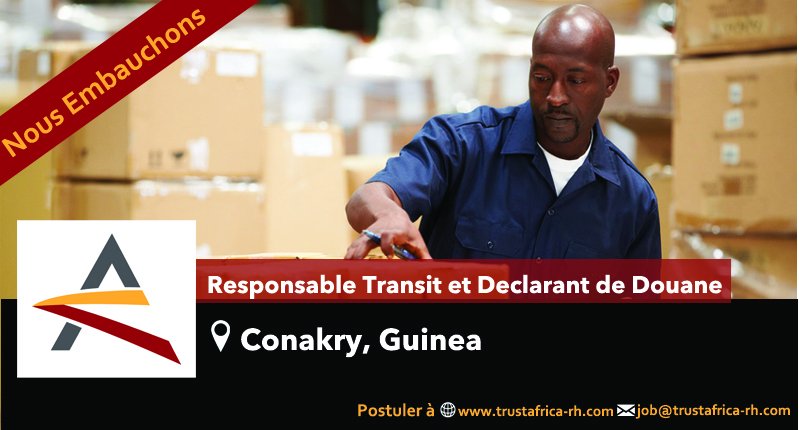 TrustGuinee's tweet photo. Découvrez cette offre d'emploi: RESPONSABLE TRANSIT ET DECLARANT DOUANE à #TrustAfrica #Jobs #Transit #Douane #Declarant
Postuler à; https://t.co/DN2uNpQZs6 https://t.co/wlbNW7WoPH