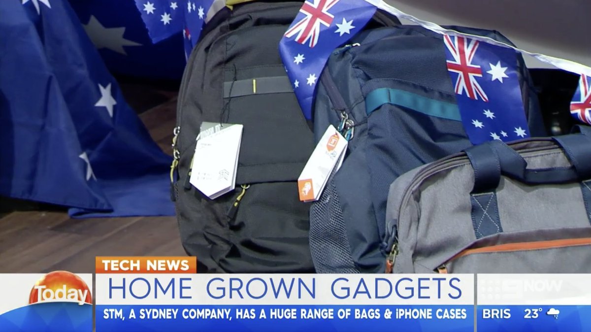 trevorlong's tweet photo. Some great Aussie companies doing cool things in Tech - so we should support them!  My segment this morning on @TheTodayShow - Watch: https://t.co/NafZvx4AUZ https://t.co/RnPVk2GGYW