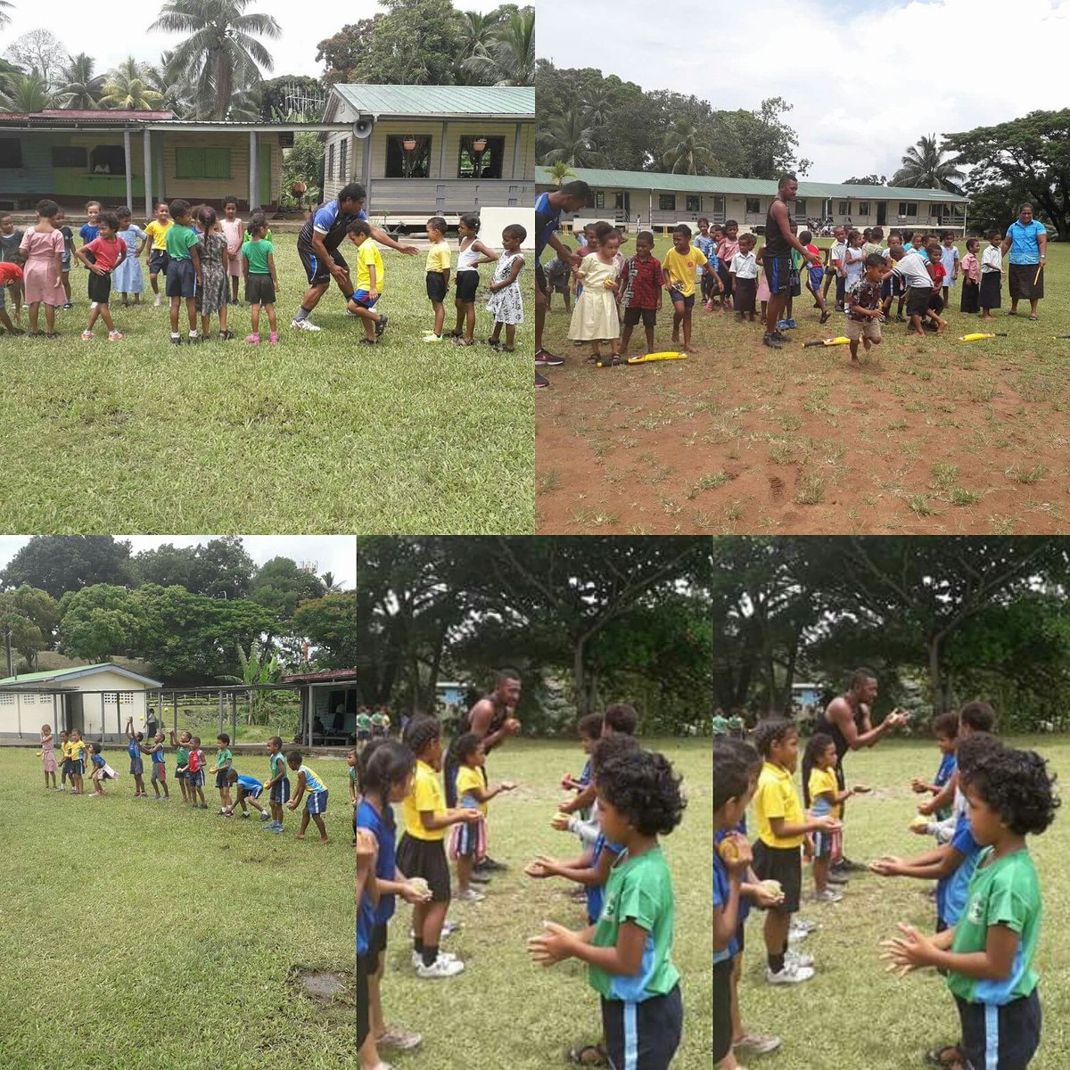 Pictures from today's school visitation to Delainamasi Government School. An awesome day for Cricket.
#MeBulaGaNaKirikiti  #CFDevelopmentProgram