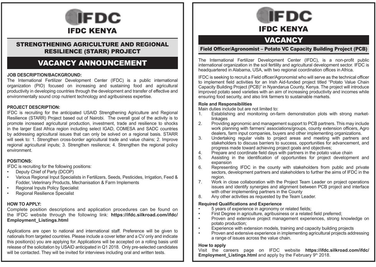 Check Out 100 Jobs Advertised Via Daily Nation Opportunities For