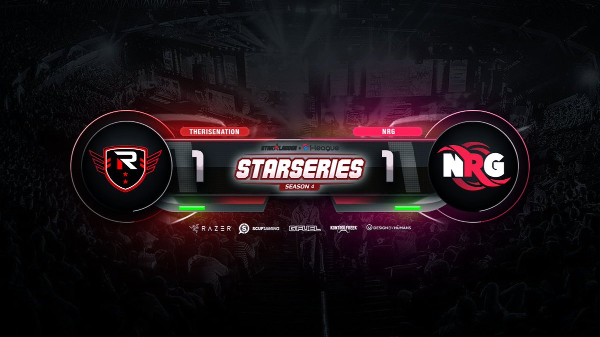 updatingesports's tweet photo. #RISECS looks to close it out on Map 3, Cache, against @NRGgg to advance to Semi-Finals of the #StarSeries i-League S4 NA Qualifier!
#WeRise
Come give them your energy: https://t.co/B5UpAkcXmz https://t.co/TUGivY2cFm