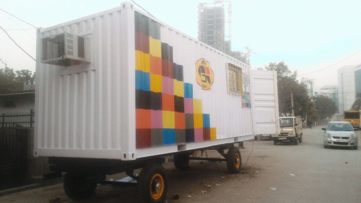 ichr2016's tweet photo. ICHR proving digital education for underprivileged children in mobile schools - Kinder Kontainer #ichr2018 #education #CSR #FundEducation #charity https://t.co/U1IhYKnm78