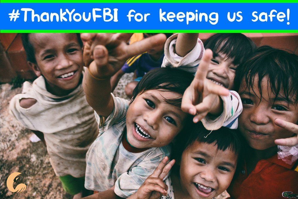 AgentDea09's tweet photo. Please RT with quote for hashtag #ThankYouFBI https://t.co/e0MNEER1vC