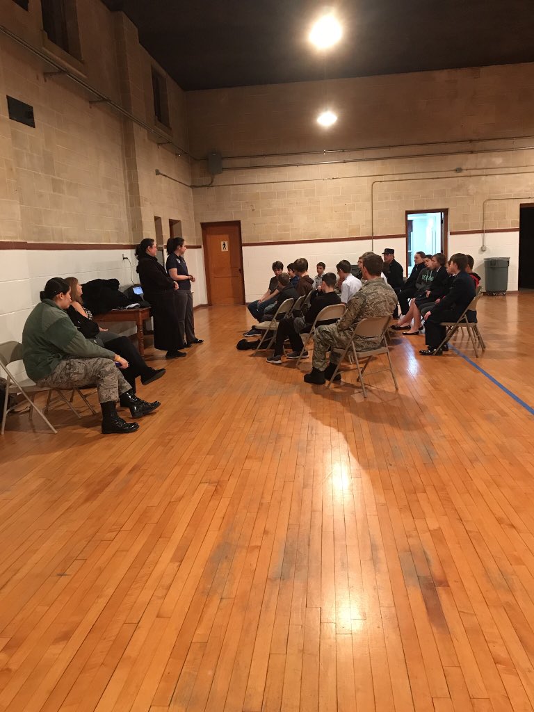 KSWG_CAP's tweet photo. We’re spending tonight with members of our St. Mary’s detachment as they work toward becoming a full squadron! It’s very nice to see our Kansas units working to advance their training and education! https://t.co/sdQOuCGCOu