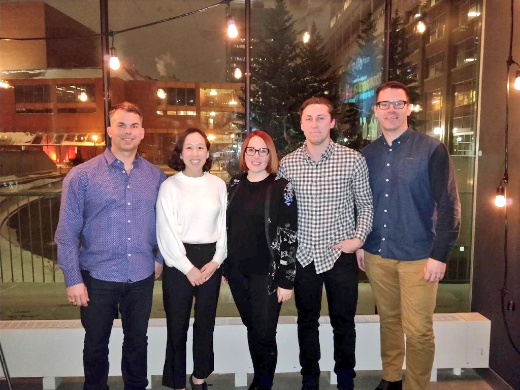 DigitalAlberta's tweet photo. Thanks panel! You guys were thoughtful, articulate and generally awesome. And thanks also @bingofuel (not pictured, but still loved) #AcingDigital @AdClubEdm https://t.co/Go8OUBDnjB