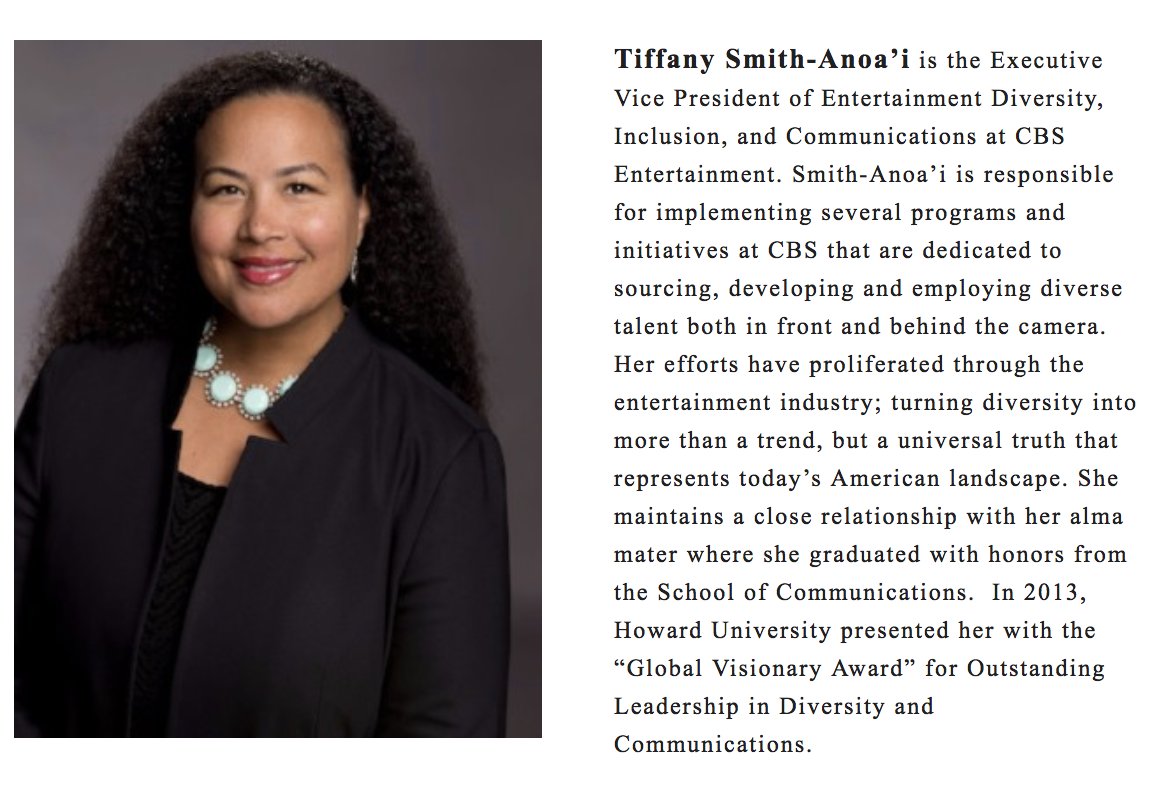 We're happy to have @TSmithAnoai join our #IndustryInsights panel "MASTERING HOLLYWOOD" next Thursday, 2/8!

Don't forget to RSVP at LABisonEvents@gmail.com to attend!

#LABison #HowardUniversity