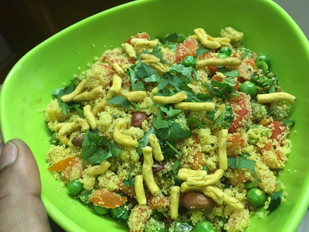 culinarychaser's tweet photo. Healthy #breakfast ๐๐
Rava #upma Made by me.
Follow @culinarychaser
#culinarychaser #healthybreakfast #cooking #cookinglife #cookingfun #cookingforme #cookingpassion #southindian #southindianfood #recipe
#southindiancuisine #homemade #foodie #jaipurfood #foodpic #jaipurfoodie https://t.co/ui0hhP7FX2