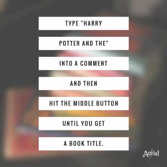 STWR_FANS's tweet photo. Let’s play a game! Harry Potter and the morning after.
#HarryPotter #NewHarryPotterBooks https://t.co/gbZXfUgzLB