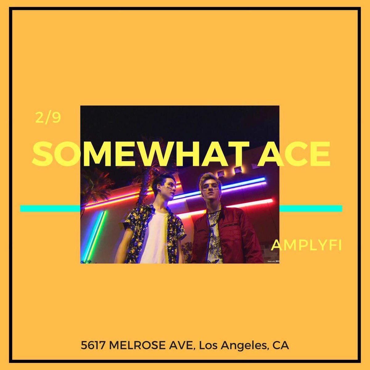 OfficialFITC's tweet photo. @somewhataceband will be having a show at AMPLIFY on February 9th. Get your #tickets at https://t.co/ulqRLrsS8t to see the guys performing again 😊🤟 https://t.co/dLfZz58oUT