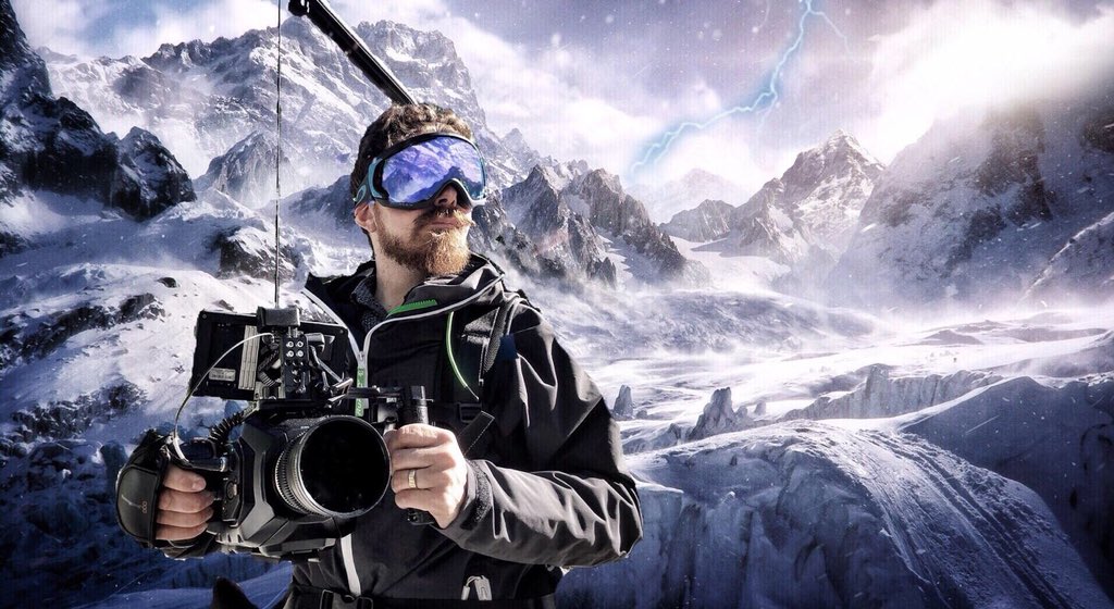 StillMoving's tweet photo. @Blackmagic_News We’ll see your helictoper and raise you epic mountains! 🤣 #cinematography #ursamini @SmallHD https://t.co/90WvQVsz8L