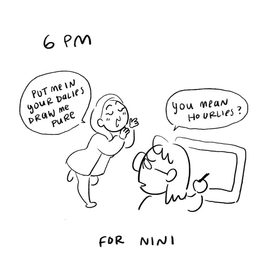 4 - 8 PM getting so tired 