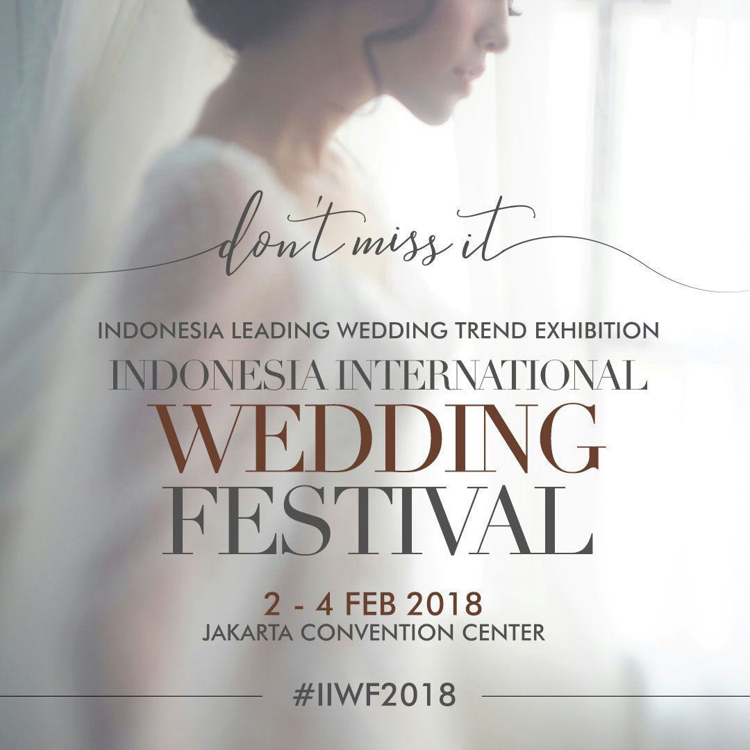 tribunnews's tweet photo. Indonesia International Wedding Festival 2018 is coming real soon!
With more than 300 vendors participating in this event, you can found everything you need to fulfill your dream wedding at #IIWF2018. So, make sure you don't miss it. https://t.co/3UeAyjIvoG