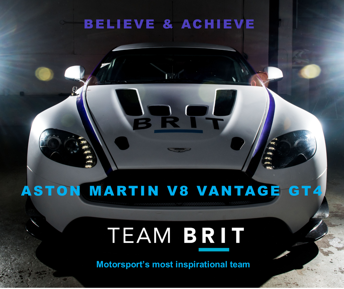 THE BIG REVEAL!!! Yes, it's an Aston Martin  V8 Vantage GT4, the most popular GT4 car in the world. Did you guess correctly?! We will be messaging the first 50 who identified which car it was, asking for your details. Check your inbox/tweets over the next few days! #AstonMartin