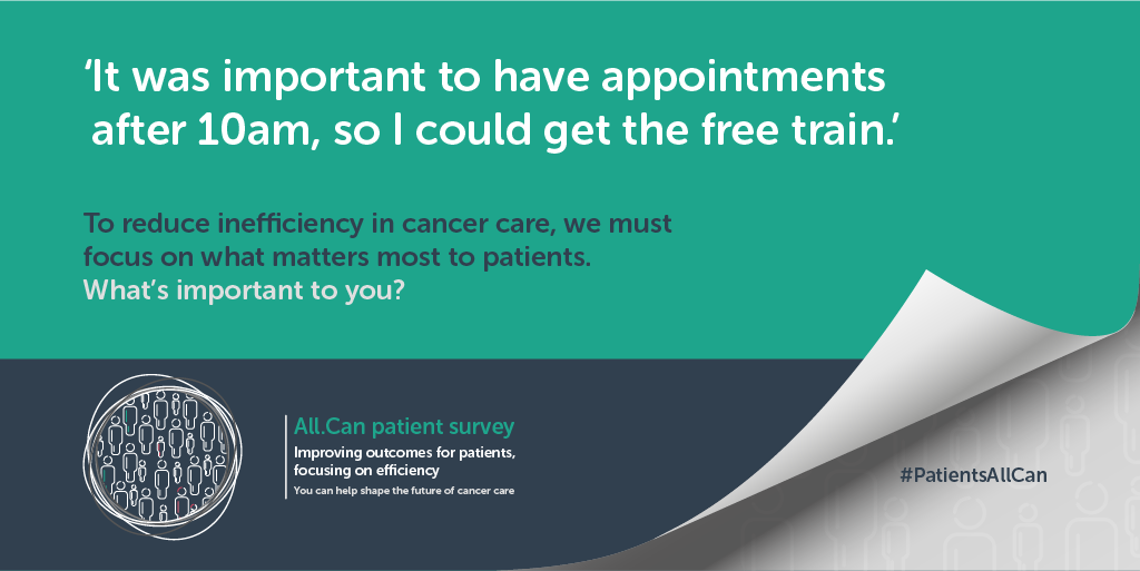 AllCanGroup's tweet photo. We must listen to #CancerPatients in order to improve efficiency in cancer care. Your voice matters. Please take part in our #patient survey to help shape the future of #cancer care: https://t.co/pei69pSlji #PatientsAllCan #WeCanICan #WorldCancerDay https://t.co/ZqhqZrTTI7