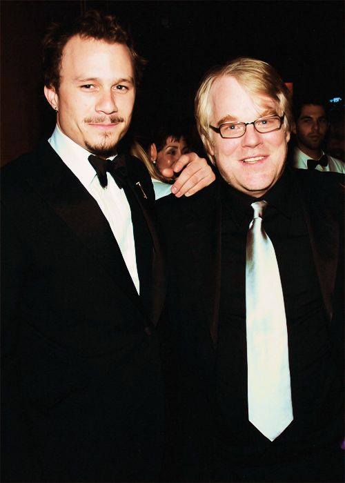 AlbertGalera's tweet photo. #HeathLedger &amp; #PhilipSeymourHoffman. https://t.co/LUaf1UsjYE