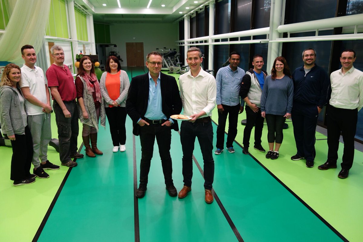 lborouniversity's tweet photo. Did you see our @LboroSSEHS researchers on The #TruthAboutGettingFit on @BBCOne? It's now on iPlayer: https://t.co/8npuvJq7kz @BBCScienceClub https://t.co/VkA32E4mx0