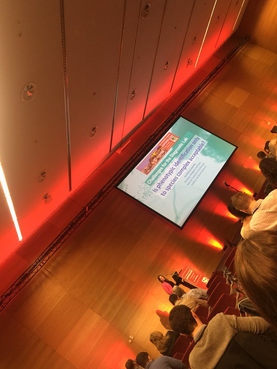 AiahKhateb's tweet photo. Excellent talk #Phenotypic vs #molecular ID in #Aspergillus complex (Cryptic #species) are present 11-17% in #clinical samples with 80% #resistance to at least one #antifungal #8thAAA by@Ana_Alastruey https://t.co/kLbbldlaDu