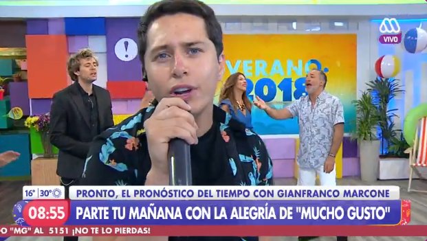 MuchoGustoMEGA's tweet photo. ¡Desafío superado! Igual se esmeró @Karol_LuceroV #ElSolDeChile 😜 #MuchoGusto https://t.co/4zTxt86fcx