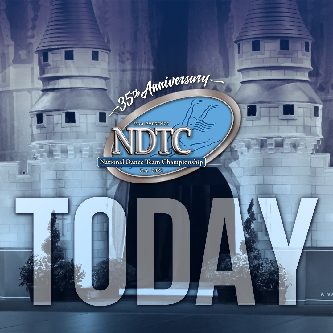 Today's the day! The 2018 UDA National Dance Team Championship is HERE! RT if you're taking the floor this weekend!