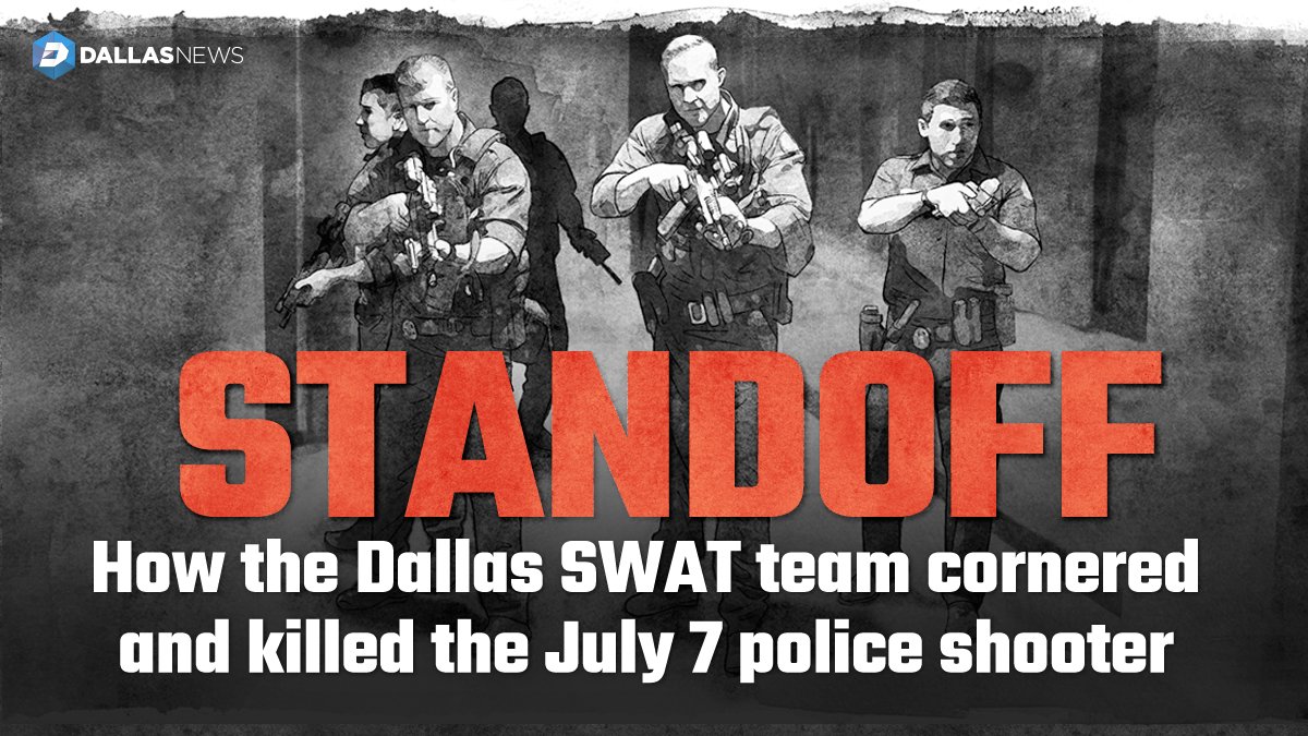 dallasnews's tweet photo. #Exclusive: Read the first full account of what happened inside El Centro College on July 7, 2016 when a small team of elite cops had to gear up and take a gunman out – before he killed more of them.  #DallasStandoff https://t.co/dYxZxQHknr https://t.co/Bww23ieStY