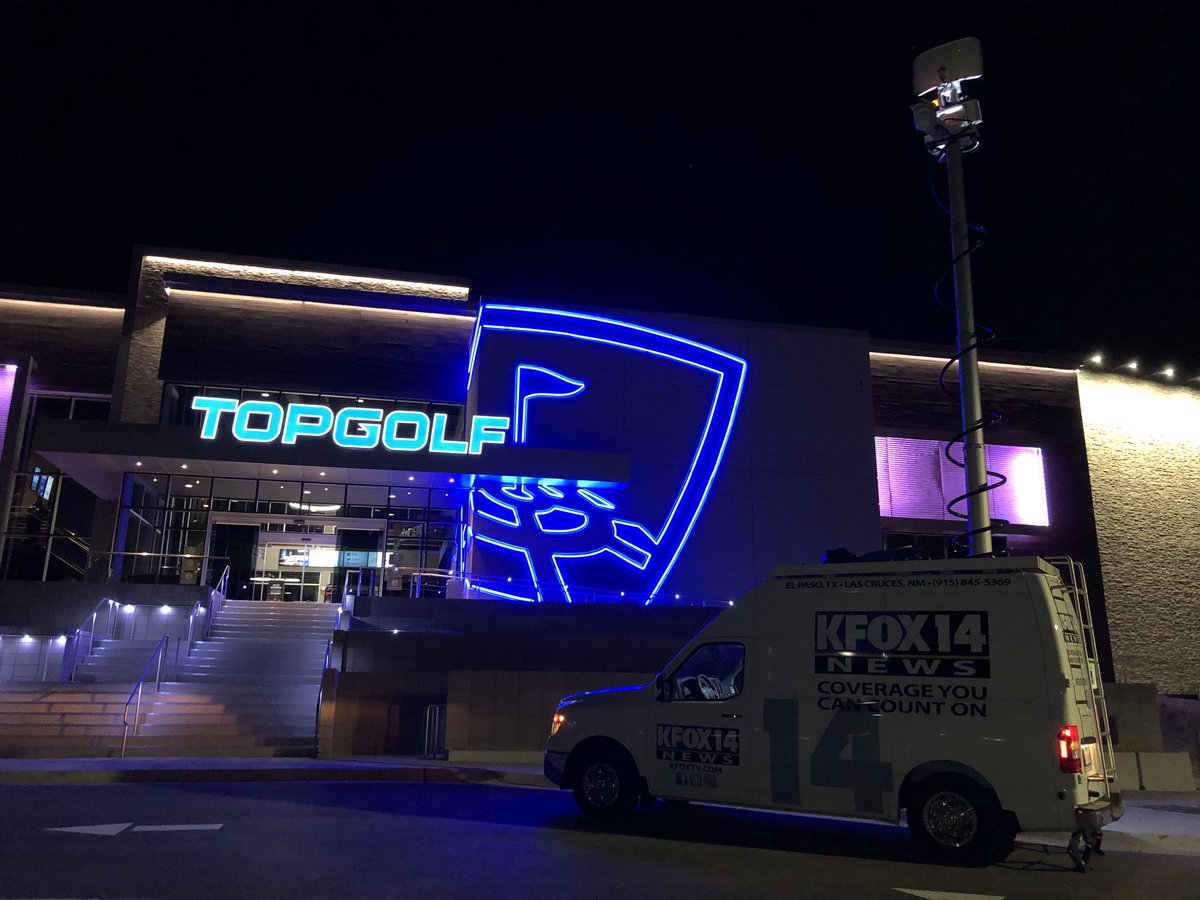 AlexFromKFOX14's tweet photo. Going live this morning at El Paso’s newest entertainment venue @Topgolf! https://t.co/y0nw1Iuwt0