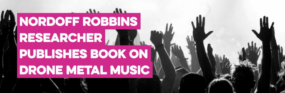 nordoffrobbins's tweet photo. A @NordoffRobbins1 Researcher has published a book on #mysticism #ritual and #religion in #DroneMetal music #NRResearch @BloomsburyAcad https://t.co/itkqxPCajd https://t.co/w5Aea7yrvG