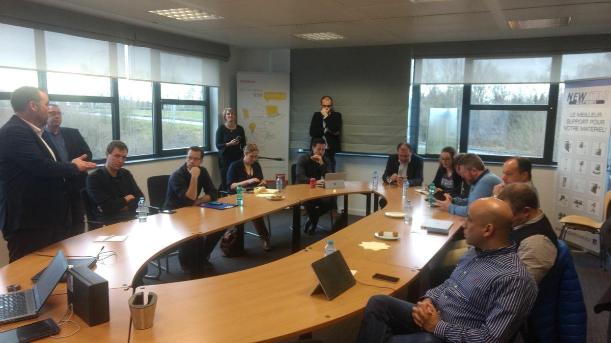 TDSYNNEX_Mav's tweet photo. Here’s our team in Luxembourg walking their partners through our entire collaboration portfolio #AV #collaboration #ThrowbackThursday https://t.co/kViJl9H1GZ