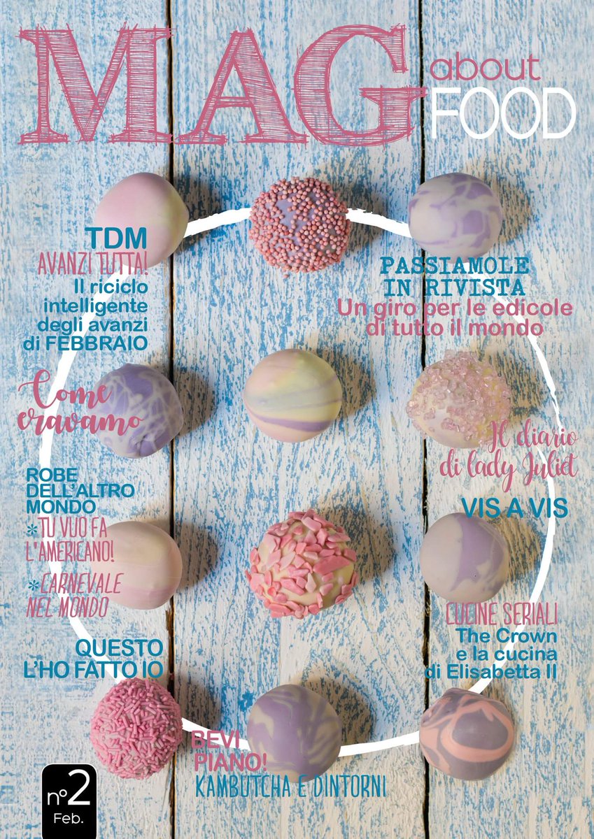 MTChallengeblog's tweet photo. Il nuovo numero di #MAGaboutFOOD strizza l'occhio alla primavera alle porte.. Avete visto che meraviglia?! 
https://t.co/AqOzqhpxju https://t.co/k5s3x8r1n5