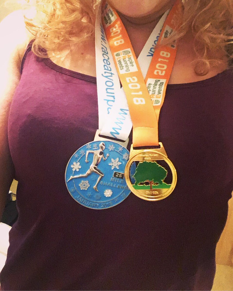 KateLMartin1's tweet photo. 25 miles ran & 2 medals in January ✅ Not bad for someone who a few months ago used to say “I hate running, can’t run”!! Next challenge - 10k on Feb 18th!
#25milechallenge #raceyourpace #aspirerunningevents #5k #Running #challengeyourself #runningjourney #fitnessjourney ❤️ https://t.co/2SS6ZTOVGY