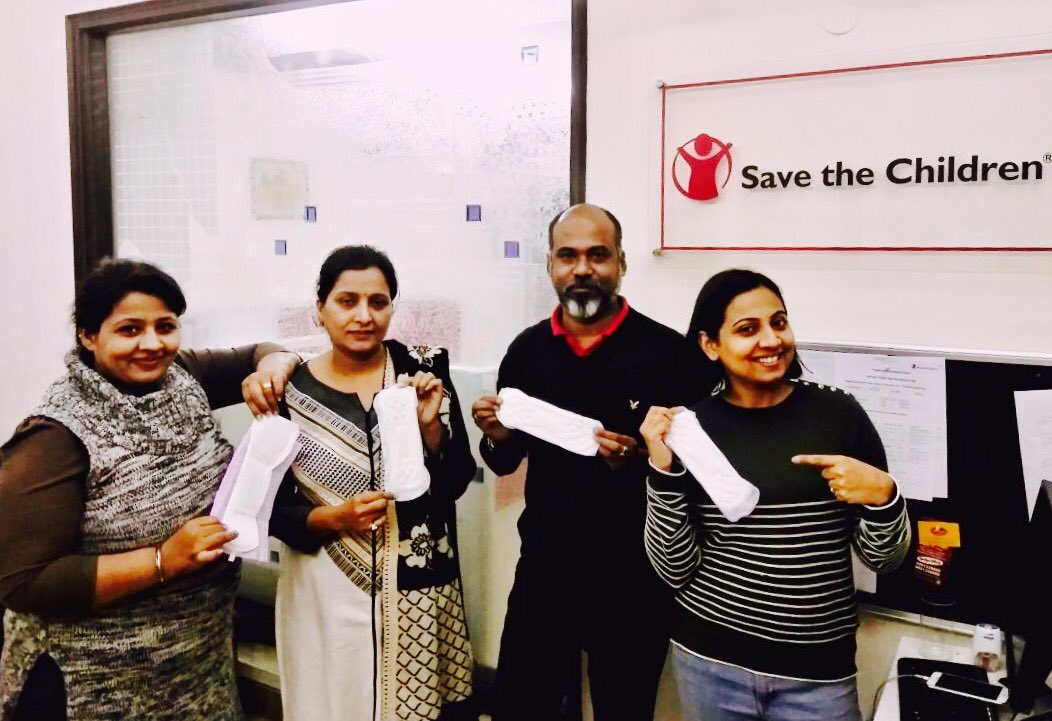 sabharwal_neha's tweet photo. thanks @devendratak @pragyavats 4 #PadManChallenge:Yes,that’s a pad in my hand n there is nothing shameful about it. @debnathmintu16 
Say #BootoTaboo end#PeriodPoverty. NO shame, #menstrualhygiene 
I challenge @hirajatsachdeva @Stephanie_sml @GeetaLama take pic with a Pad &amp; post https://t.co/QwIAWlZ1od