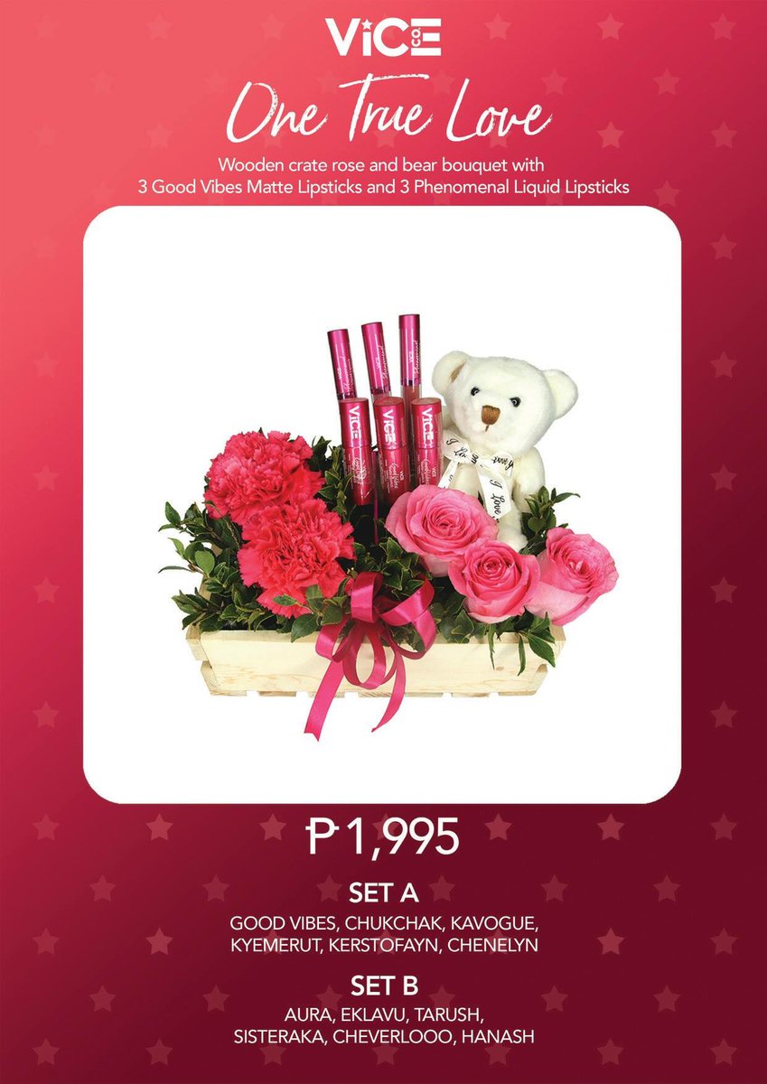 itsjustCE's tweet photo. Mas Gawing memorable ang Valentines with the Vice Cosmetics Valentines Day Sets! 
Available for pre-order on https://t.co/n2RPT122EY! #GandaForAll

https://t.co/7joI2Spih6

©️ vice cosmetics https://t.co/PDgwXzwFDN