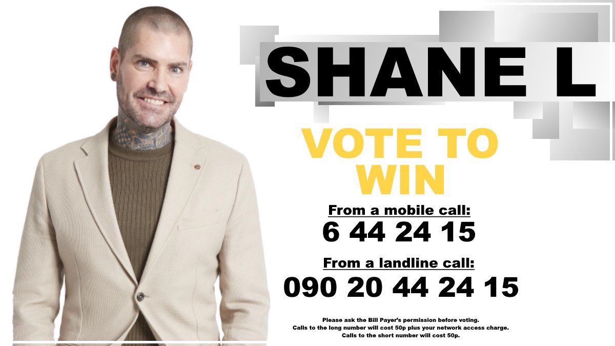 RIKX_D's tweet photo. @bbuk #ShaneLToWin 🙌🏼☘️ https://t.co/Dt0mqvSHe8